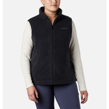 Columbia Ženske Prsluci - Benton Springs Plus Size Crne | WFJB-67053